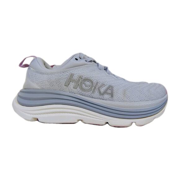 Hoka One One Gaviota 5 Shoes Women’s 8 Sea Ice Running Athletic Sneakers Trainer - Picture 2 of 16